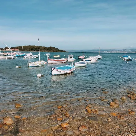 Six Fours Les Plages - Le Brusc - Studio Vue Mer, Climatise Six-Fours-les-Plages Buitenkant foto