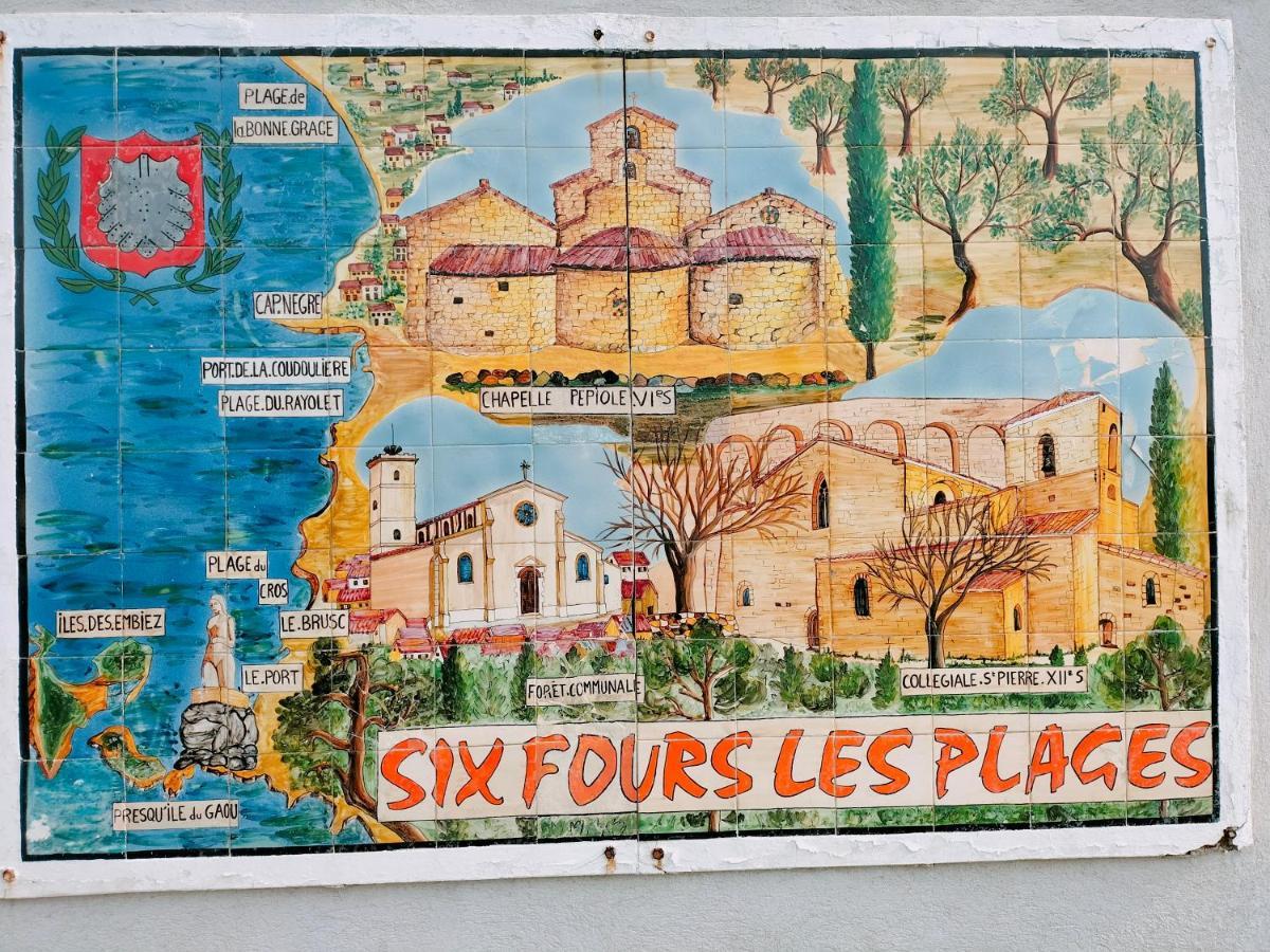 Appartement Six Fours Les Plages - Le Brusc - Vue Mer, Climatise
